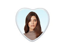 Load image into Gallery viewer, Ceramic photo Heart