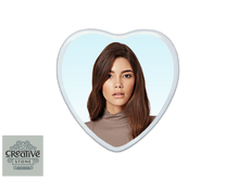 Load image into Gallery viewer, Ceramic photo Heart