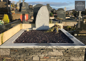 Irish Limestone Headstone